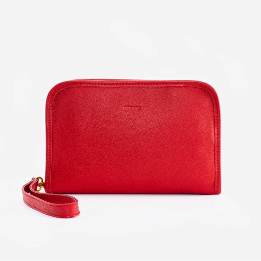 Minooy Urania Clutch Red NWOT